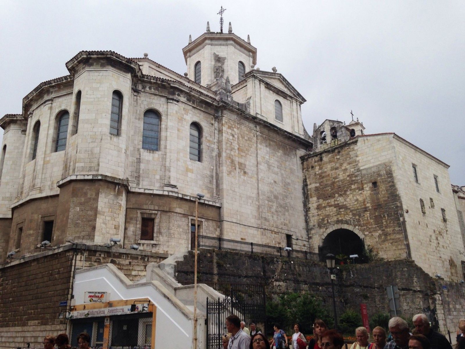 Catedral de Santander en el Camino del Norte en Cantabria