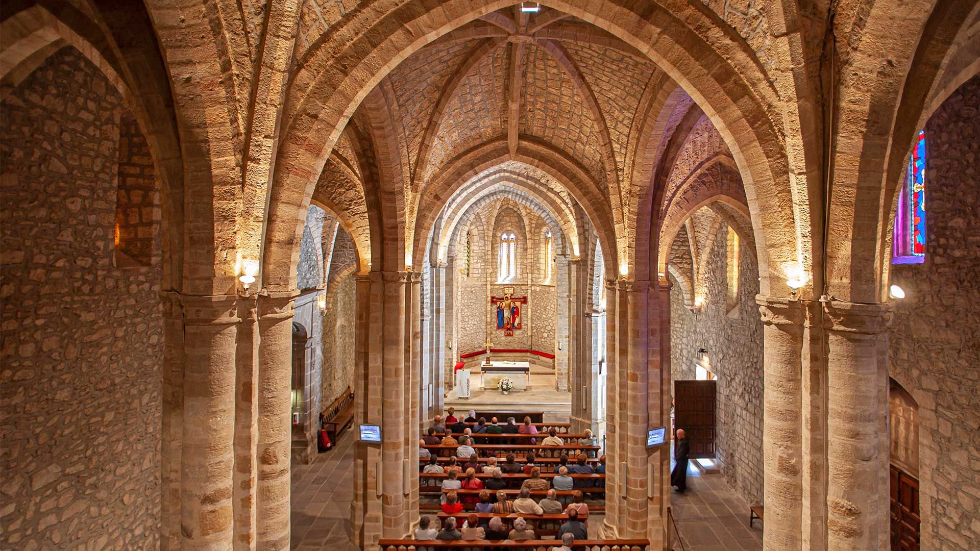 Interior del Monasterio de Santo Toribio