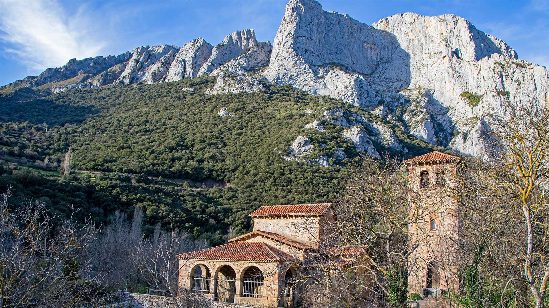 Vistas desde Santa Maria de Lebeña