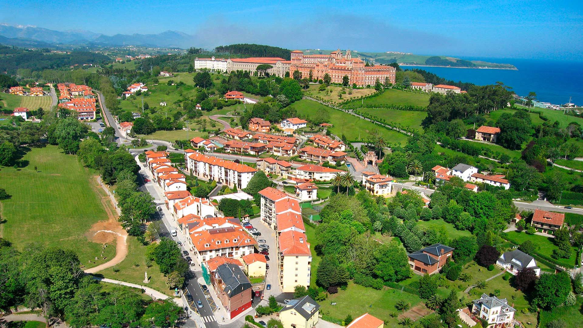 Comillas Vista Aérea