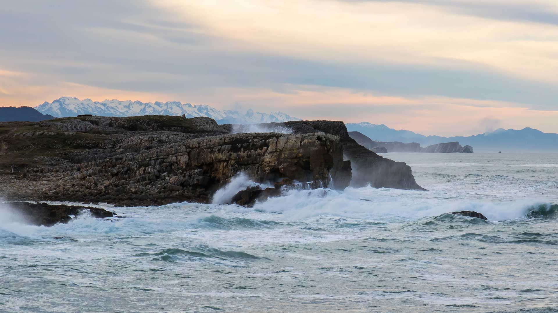 Oleaje costa de Cantabria