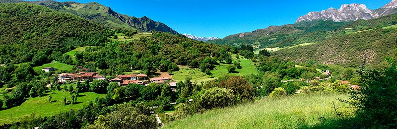 Panorámica desde el Camino Lebaniego